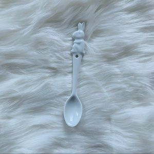 Porcelain Decorative Bunny Spoon